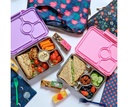 Yumbox Prêt Acero Glitter Lavanda 4 Compartimentos