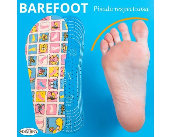 Plantillas recortables barefoot infantil - Coimbra