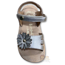 Sandalias Chetto - Flor Plata