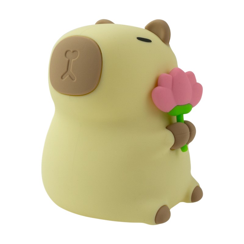 Mary's lámpara de noche LED Capybara florista