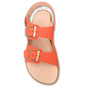 Sandalia Barefoot - Suede Coral Coqueflex