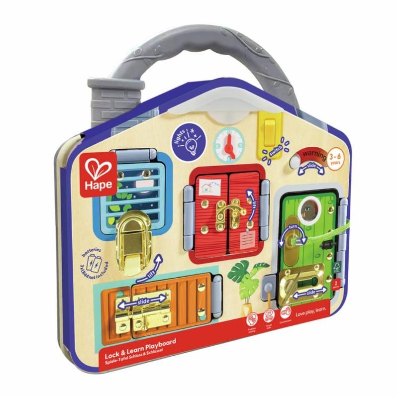 Tablero lock & learn - Hape