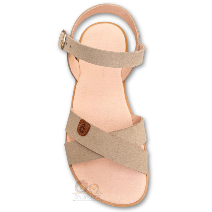 Sandalia Barefoot - Suede Salino Coqueflex