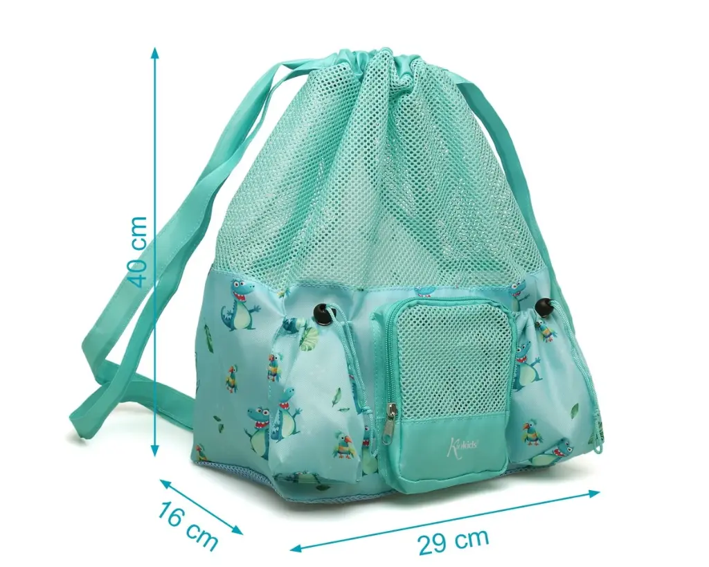 Bolso de Playa con Rejilla Cocodrilos - Kiokids