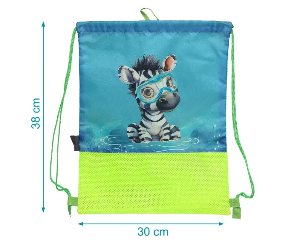 Mochila antiarena Cebra - Kiokids