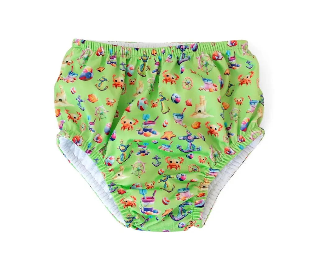 Bañador pañal Verde - Kiokids