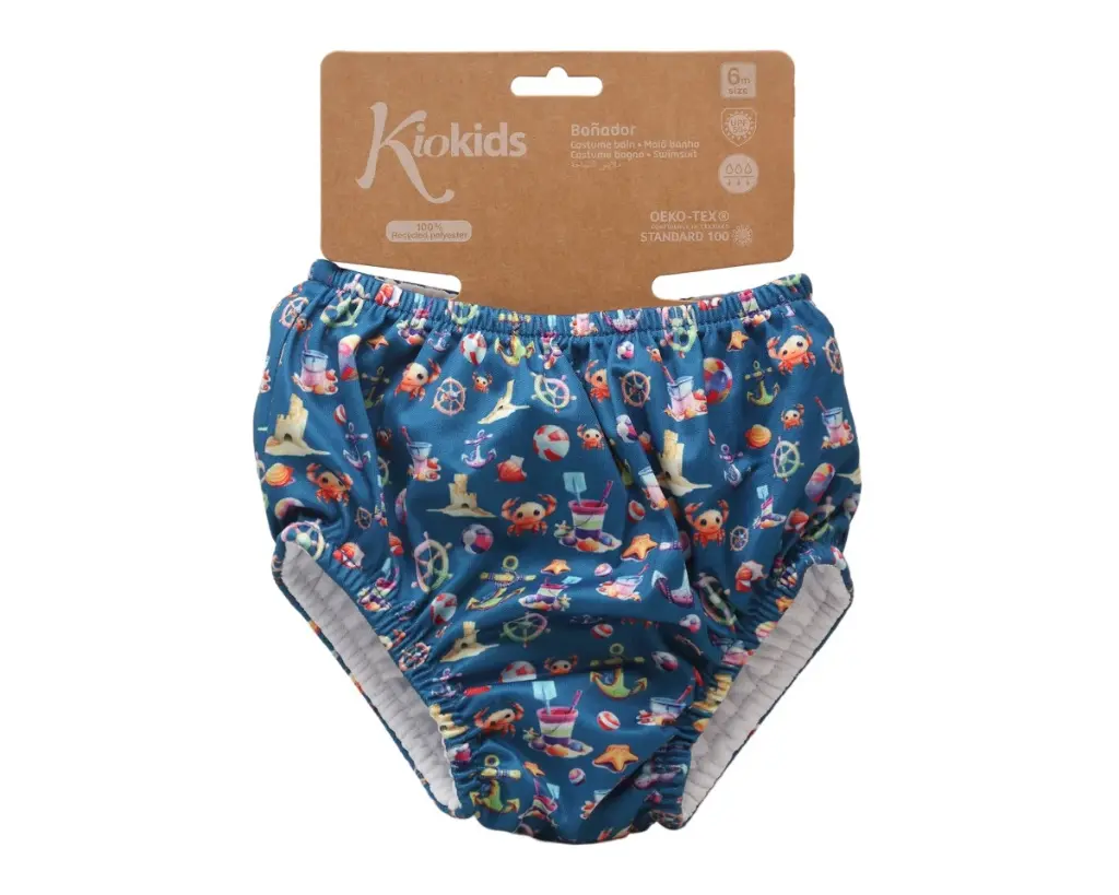 Bañador pañal Azul - Kiokids