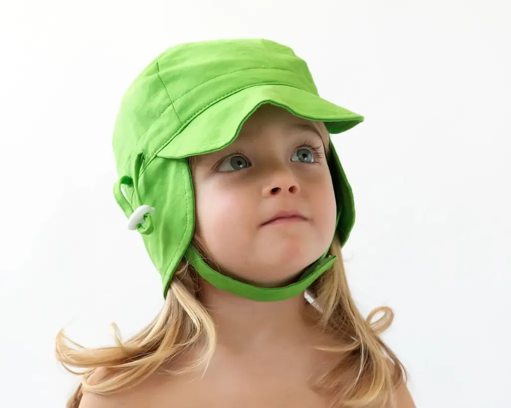 Gorrito UV50+ Verde - Kiokids