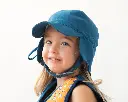 Gorrito UV50+ Azul - Kiokids