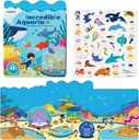 Pegatinas de Gel Reutilizables – Acuario