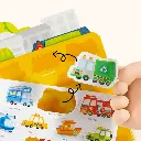 Pegatinas de Gel Reutilizables – Calle