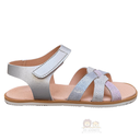 Coqueflex - Sandalia Tiras Multi Plata