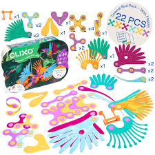 Clixo - Tropical Birds - 22 pzas