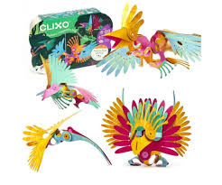Clixo - Tropical Birds - 22 pzas