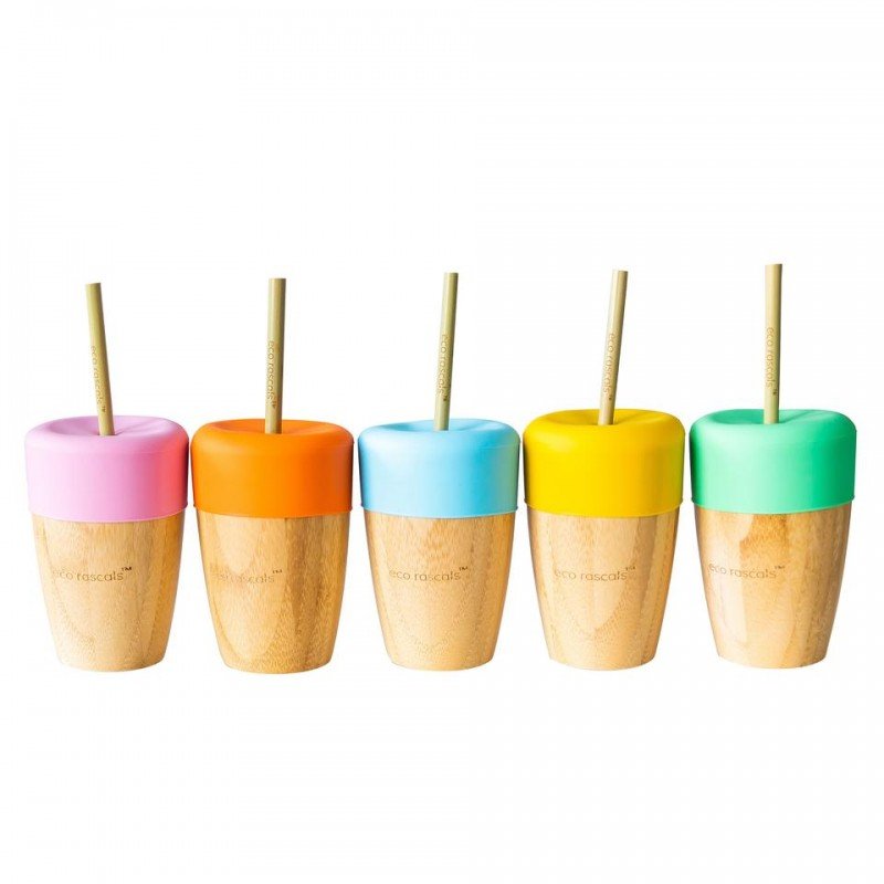 Vaso Bambo Azul - Eco Rascal