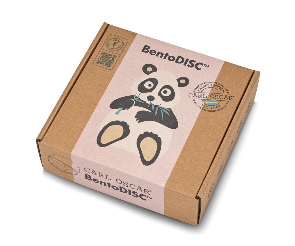 Caja snack giratoria Panda BentoDISC -Carl Oscar  