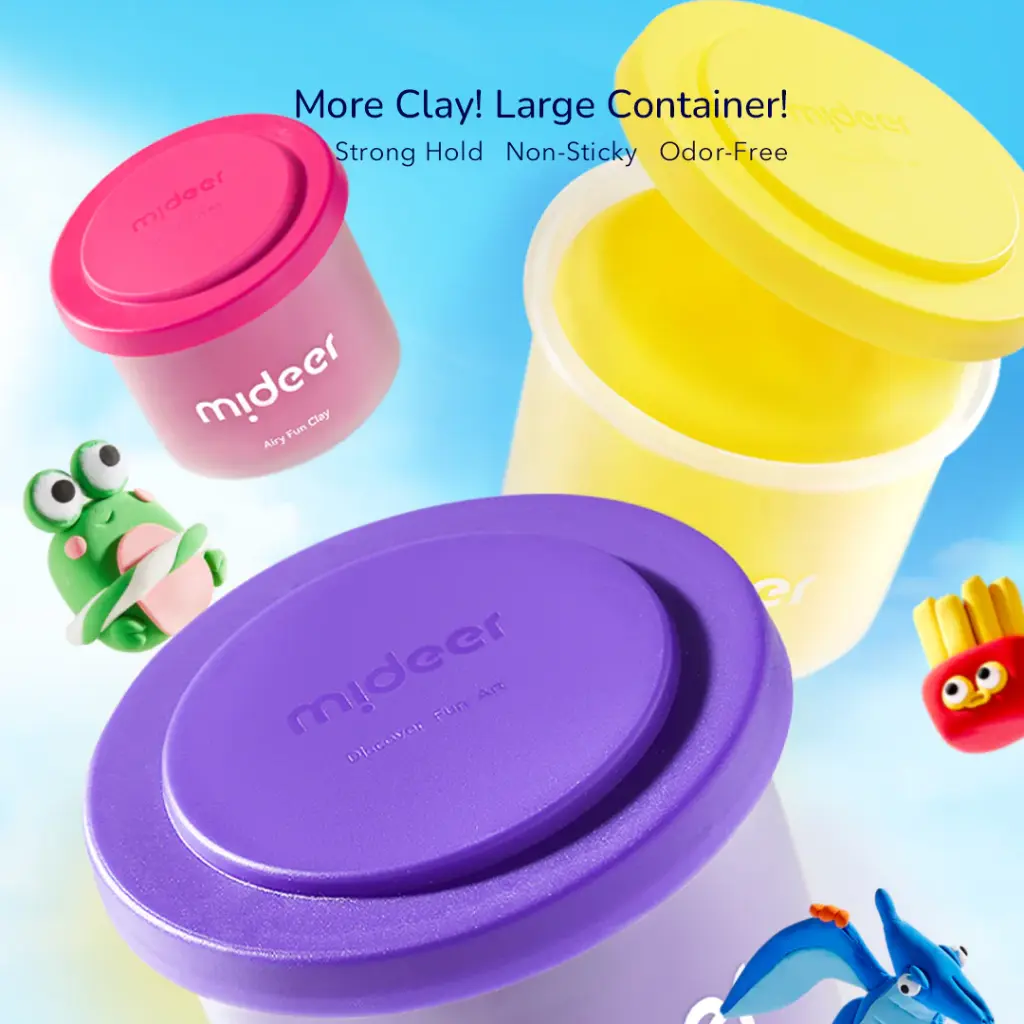 Airy Fun Clay Pack de 36 - Mideer