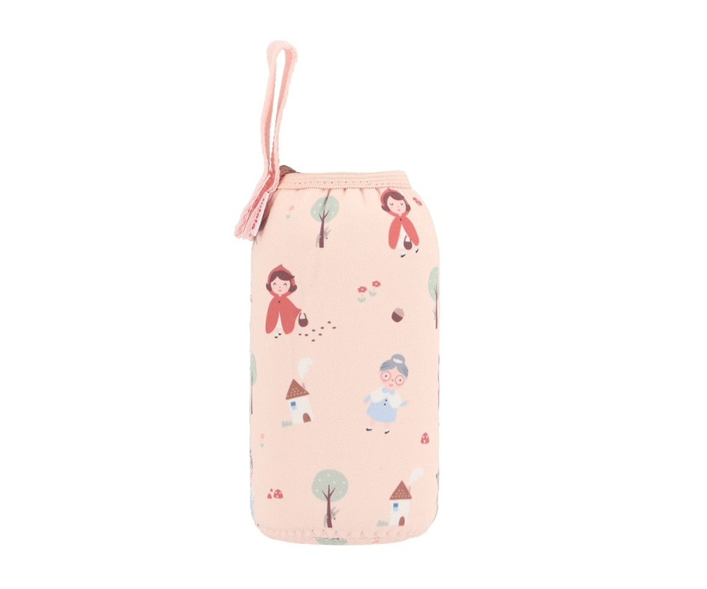Botella infantil acero con Funda - Caperucita Roja 500ml  