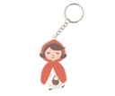 Mochila Escolar Little Red + Llavero 