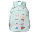 Mochila Escolar The Three Little Pigs + Llavero