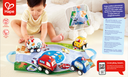 Set Manta + Coches de Peluche - Hape