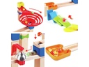 Hape Marble Run Rally Track – Circuito de canicas de madera (50 pzas)