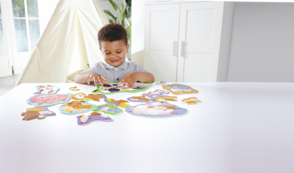 Puzzle amigos del bosque - Hape
