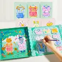 MIDEER: Juegos artísticos para colorear y vestir Animales del bosque