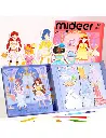 MIDEER: Juegos artísticos para colorear y vestir Disfraces de Baile