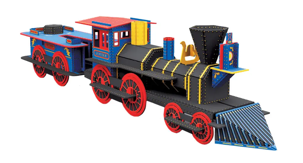 Puzzle 3d Locomotora - Sassi 
