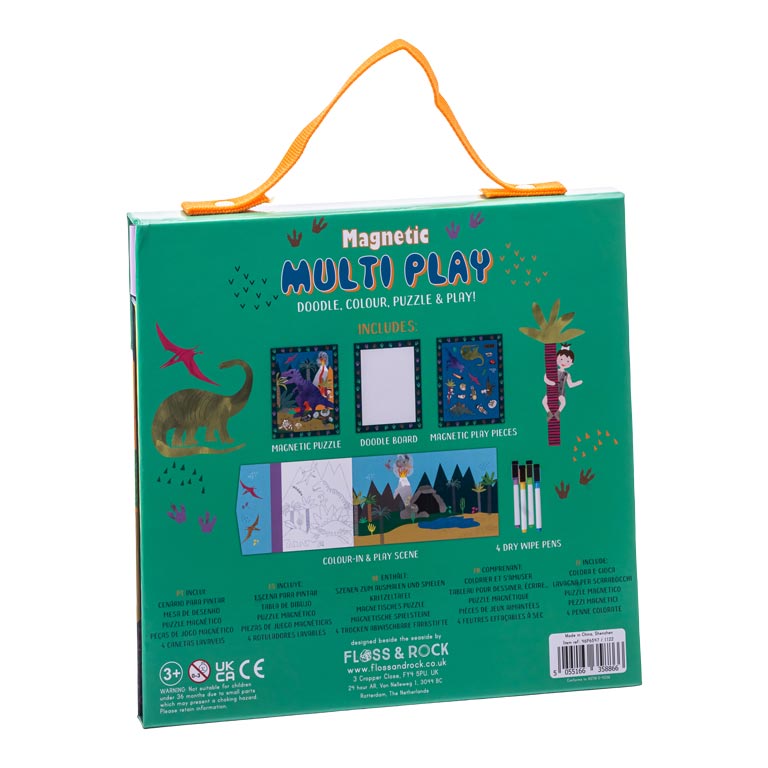 Maletín Magnetic Multi Play - Dino
