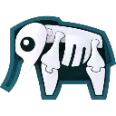 Puzzle Magnético Elefante - Halftoys