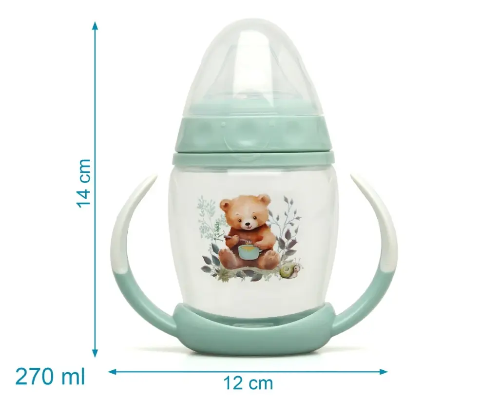 Taza de aprendizaje Oso Sage - Kiokids