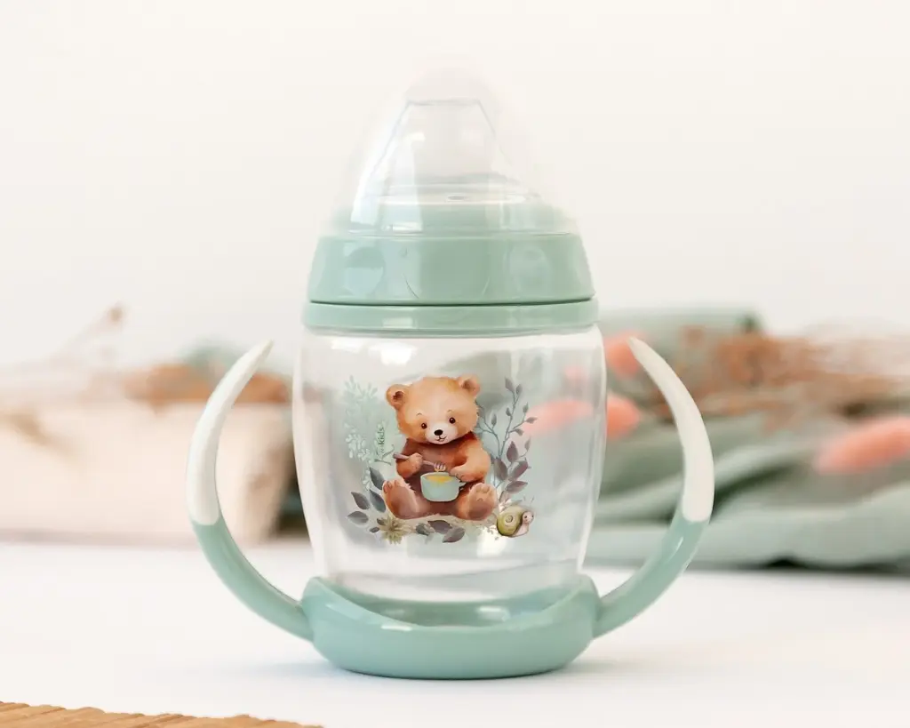 Taza de aprendizaje Oso Sage - Kiokids