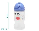 Botella infantil tritán 350ml Kiokids - Azul