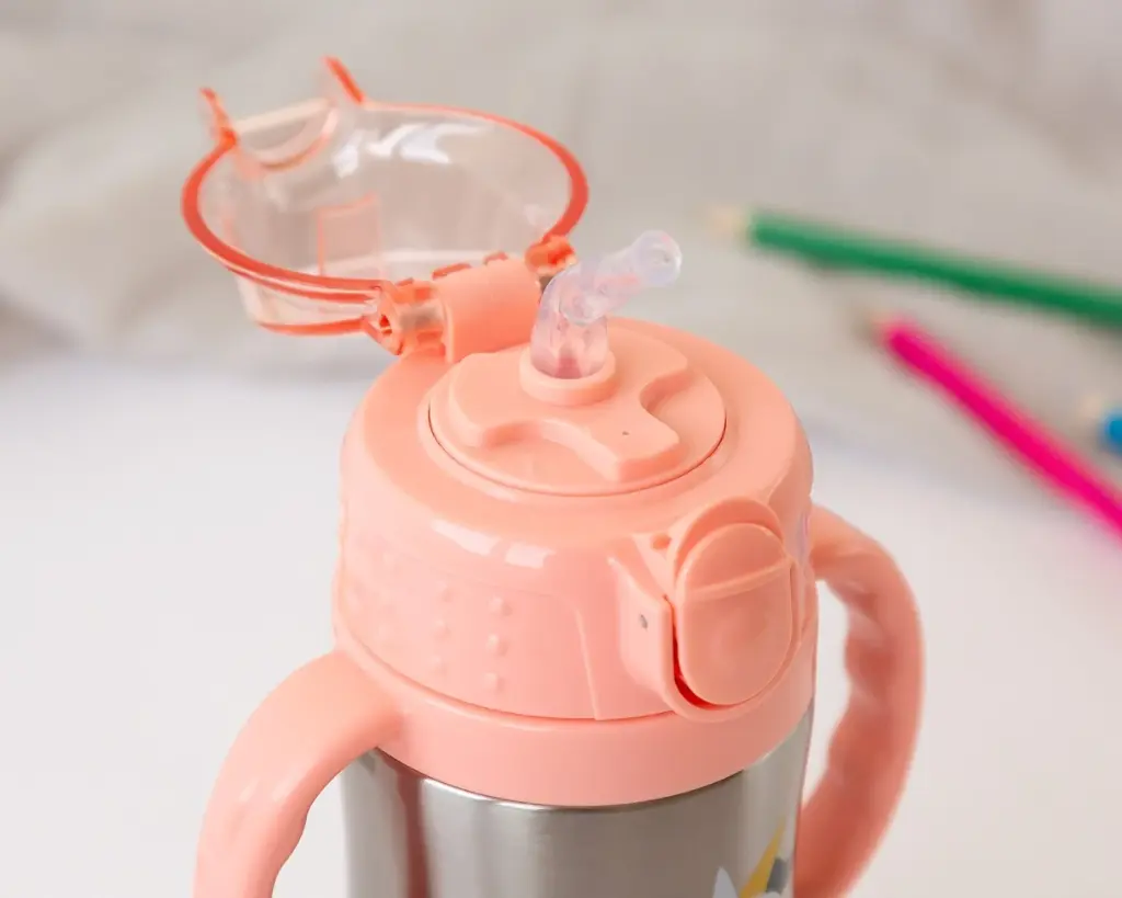 Botella termica con asas Kiokids - Unicornio