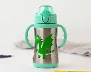Botella termica con asas Kiokids - Dragón