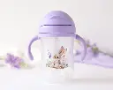 Taza con pajita Conejo Lavanda Step 3 - Kiokids