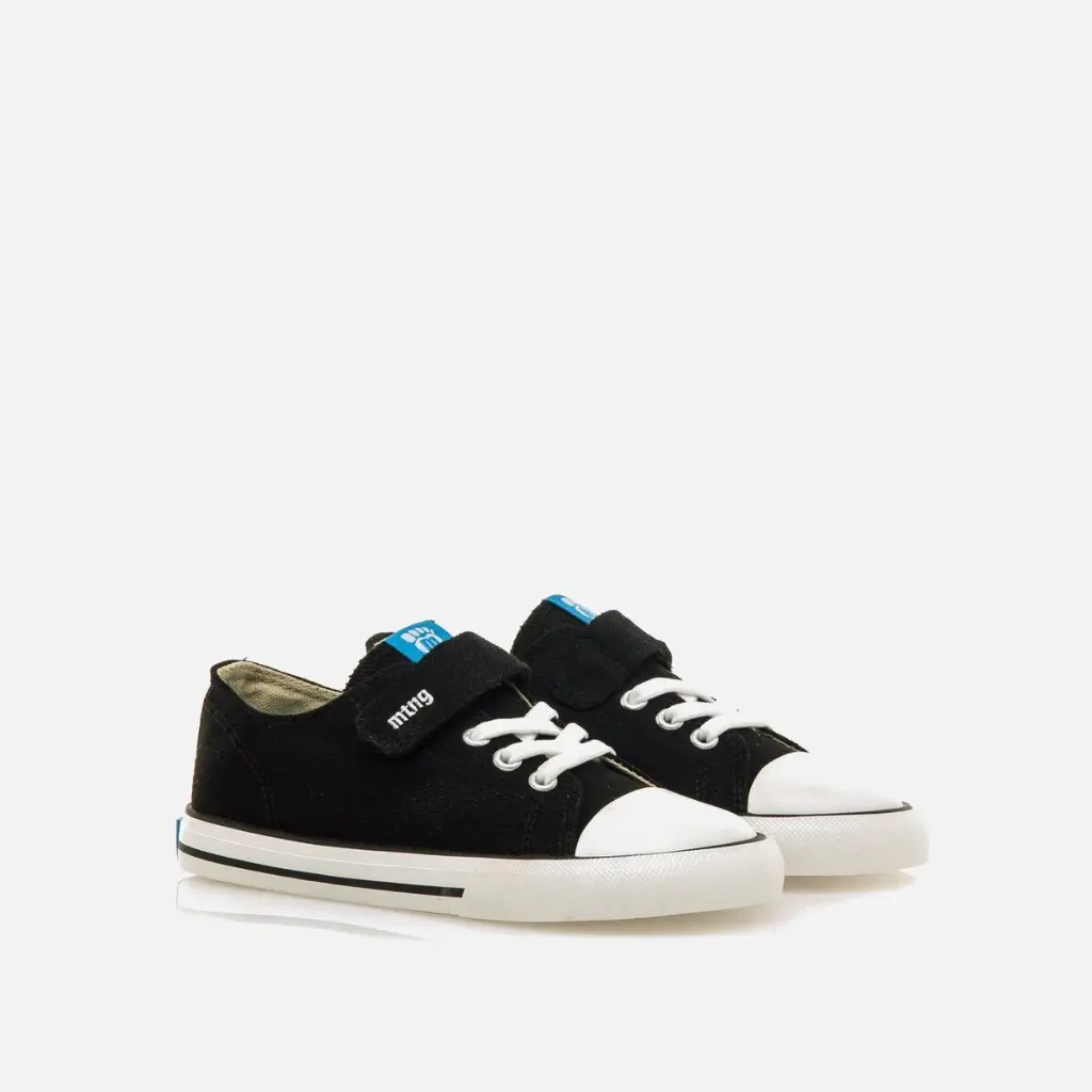 Zapatillas Mustang respetuosas - Lona negra