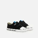 Zapatillas Mustang respetuosas - Lona negra baby