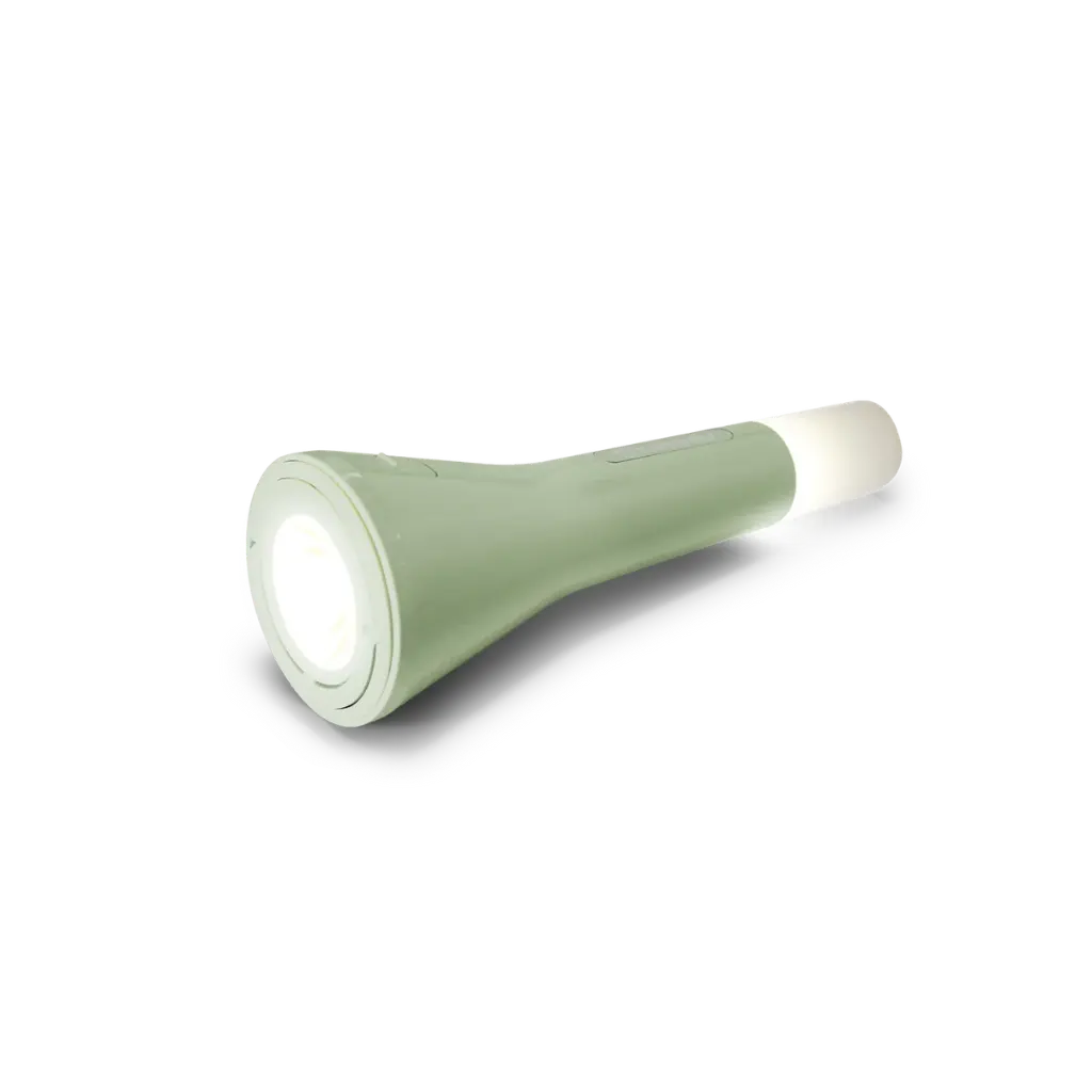 Kidyflashlight Verde - Linterna multifuncional infantil 