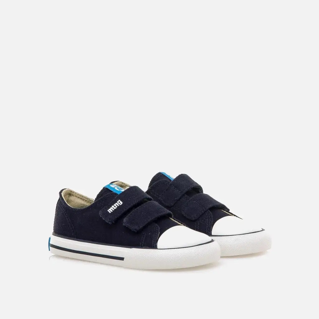 Zapatillas Mustang respetuosas - Lona navy baby