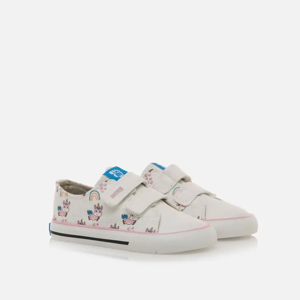 Zapatillas Mustang respetuosas - Lona unicornio baby