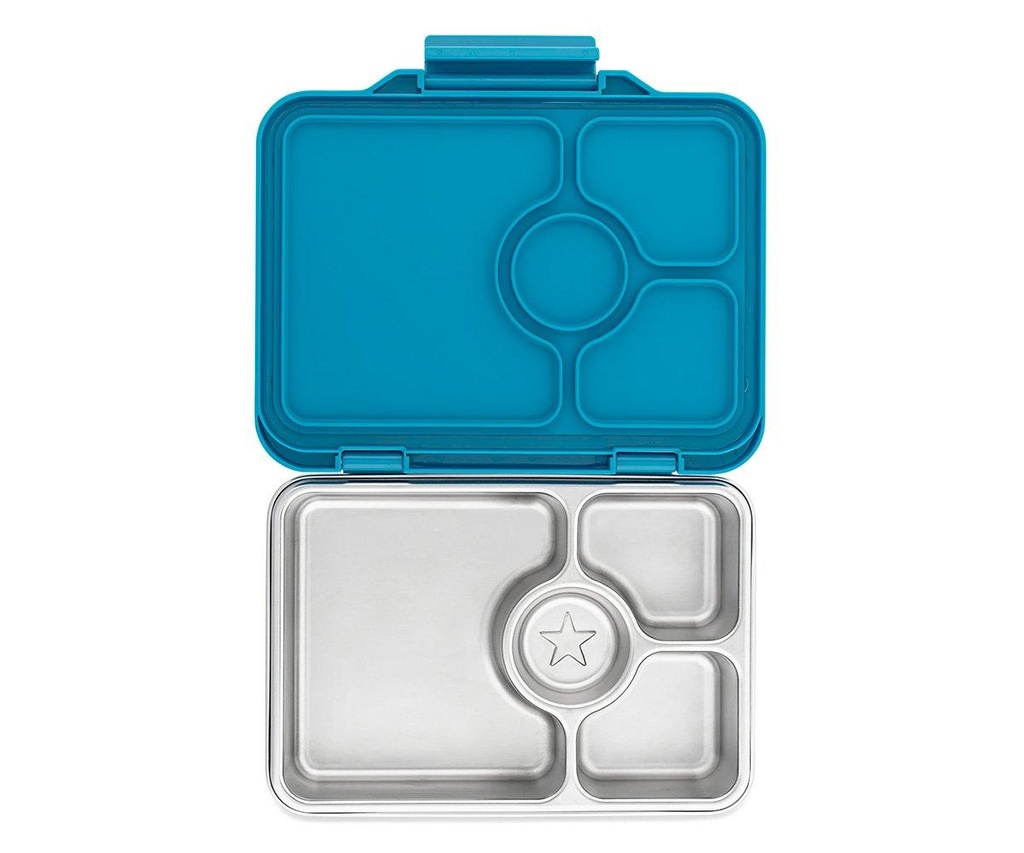 Yumbox Prêt Acero Normandy Blue 4 Compartimentos
