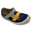 Sandalia respetuosa Flexi Nens - Iris/Amarillo/Mint