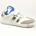 Zapatillas barefoot - Blanco/Dorado