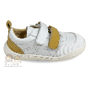 Zapatillas respetuosas Andanines - Blanco/Mostaza