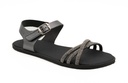 Sandalias respetuosas Flexi Nens - Negro Brilli