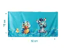 Toalla Playa Microfibra Kiokids - Pinguino