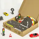 Puzle pista de carreras (38 piezas)